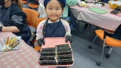 꼬마요리사의 꼬마김밥(2024.1.24)